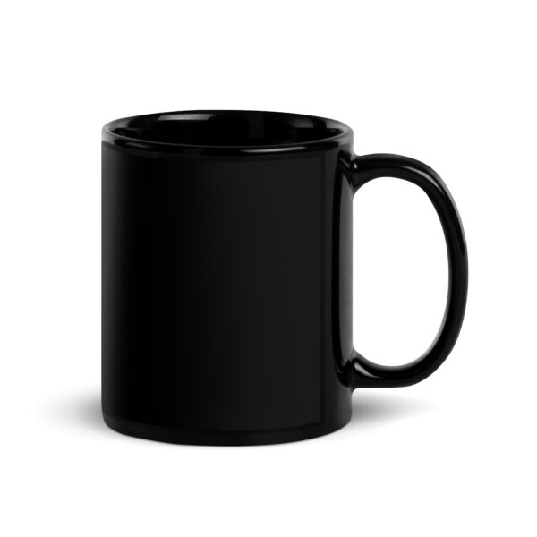 Albert Einstein Black Mug- In the Middle of Difficulty Lies Opportunity - Image 2